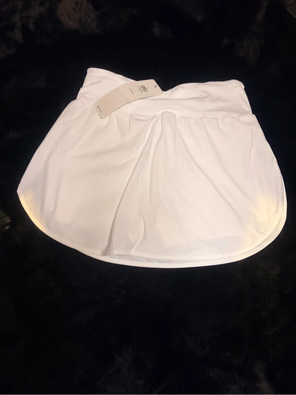 Alo White Active Skirt